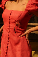 AMANDINE Linen dress