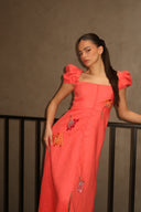 AMANDINE Linen dress