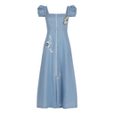 MAGDALENA long linen dress
