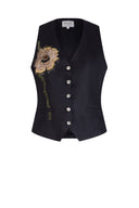 SARA linen vest