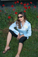 VERÁ silk-satin shirt