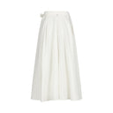 VÉRA linen maxi skirt