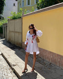 EVA linen dress