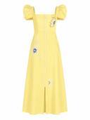 MAGDALENA long linen dress