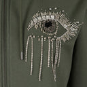CLARA ICE zipped sweater