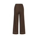 ALEGRA woollen suit in marron