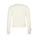 AURORA Merino ribbed polo cardigan