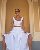 VÉRA linen bustier