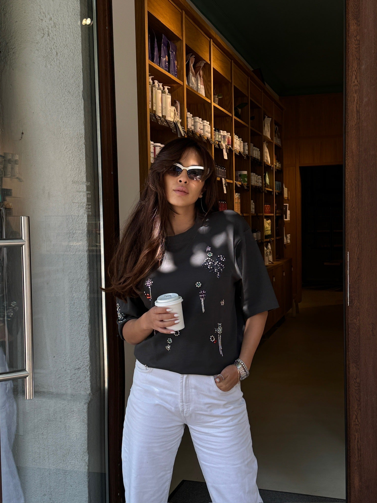 ◆関税込◆【Berluti】embroidered cotton jersey T-shirt Berluti Embroidered cotton T-shirt Berluti
