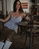 ANNA silk top