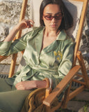 VERÁ silk-satin suit