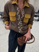 MILA woollen over-shirt