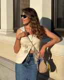 KATIE linen vest