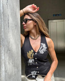 CATALINA linen vest
